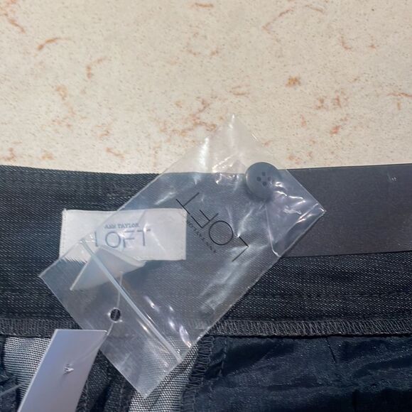 NWT Ann Taylor LOFT Julie curvy flare leg with stretch SZ 12 NEW with tags belt - Picture 10 of 15